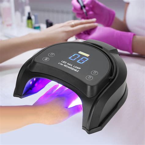 LED lamps also last much longer compared to UV lamps. . Gel nail lamp